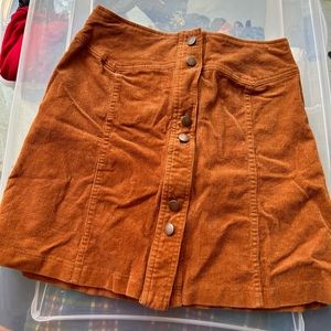 Autumn colored skirt